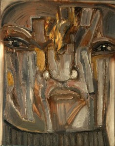 Self Portrait in Brown and Beige